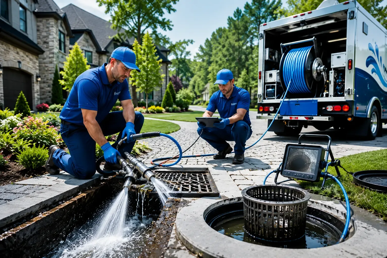 Local outdoor drain cleaning professionals in Mayking, KY