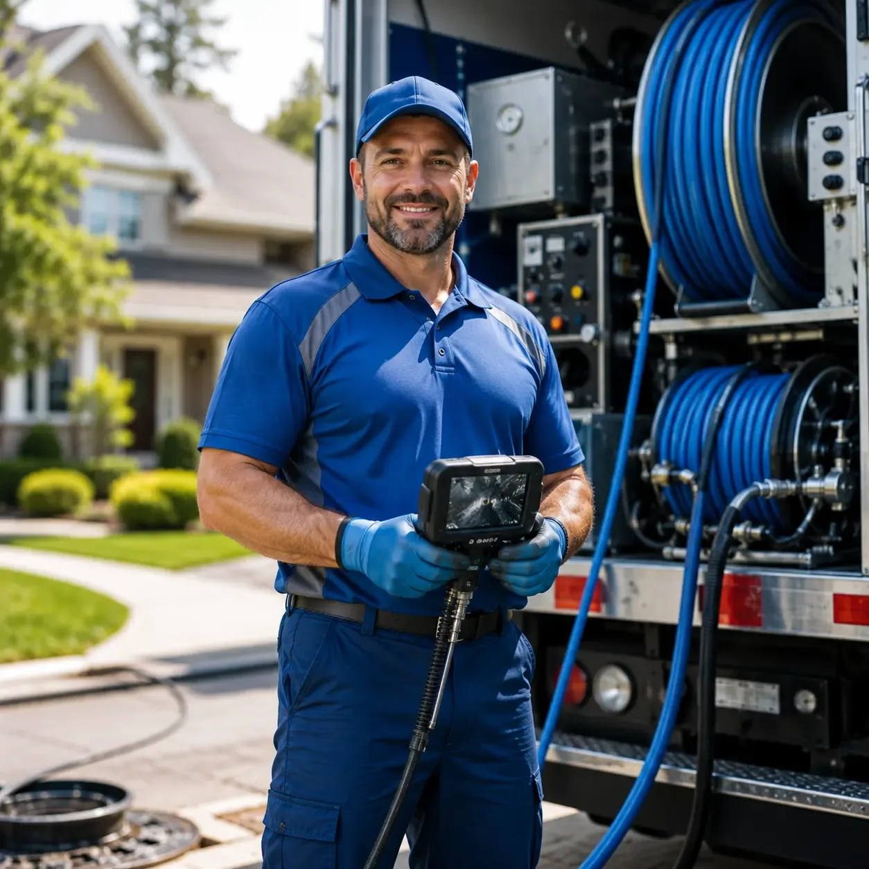 Local outdoor drain cleaning specialists in Mayking, KY